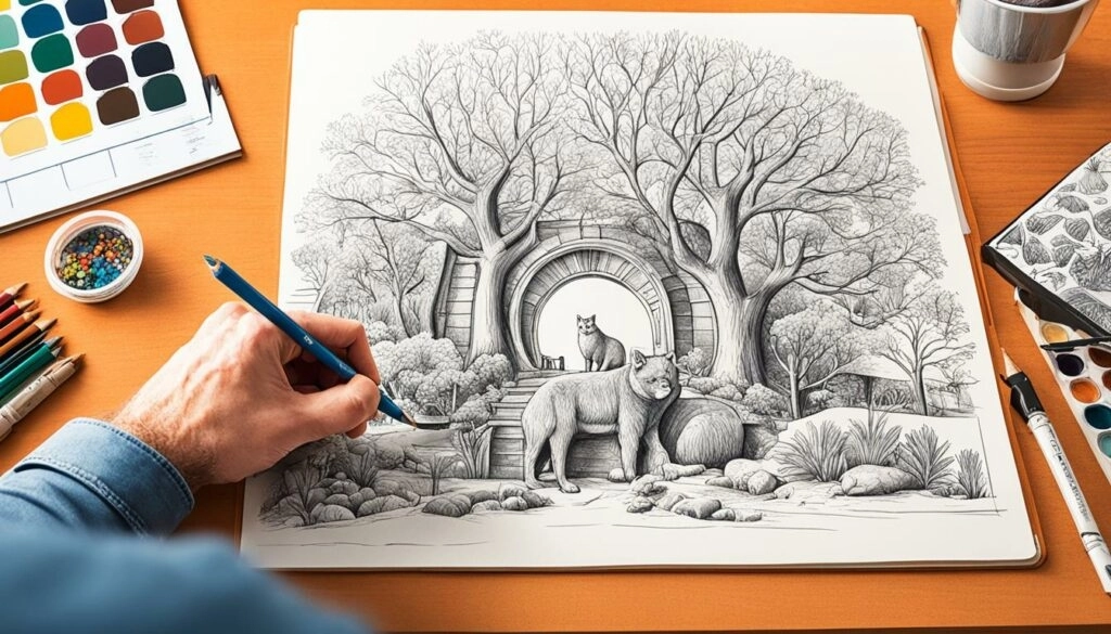 Compétences d'un illustrateur professionnel