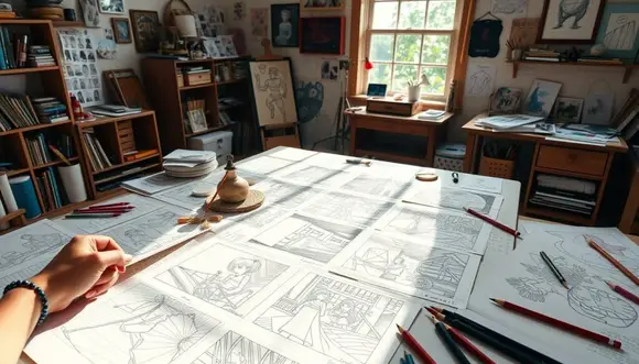 création storyboard