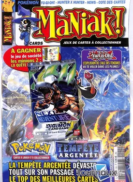 magazine maniak carte pokemon